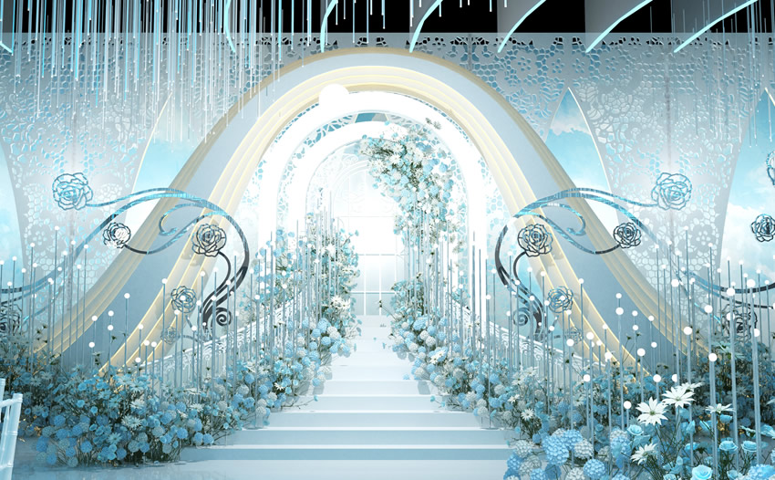 桦甸釡香烙馍村水晶厅效果展示